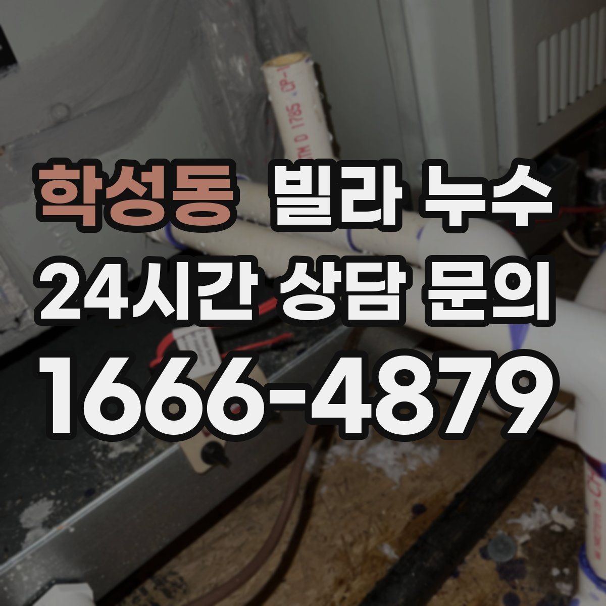 학성동 빌라 누수 습기만 문제인 줄 알았는데 누수일 수도 있어요
