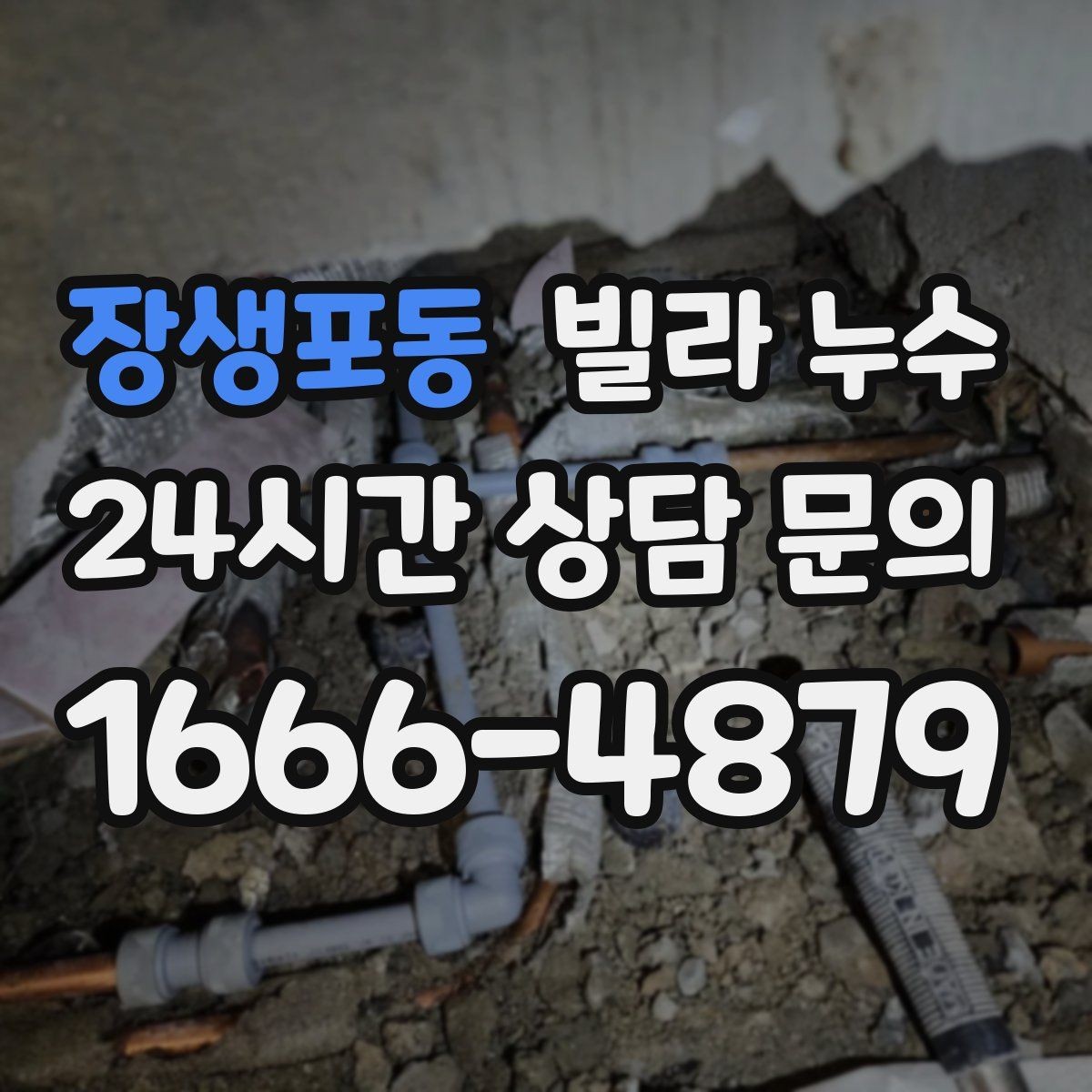 장생포동 빌라 누수 우편함 주변이 젖는다면 빗물 유입을 의심