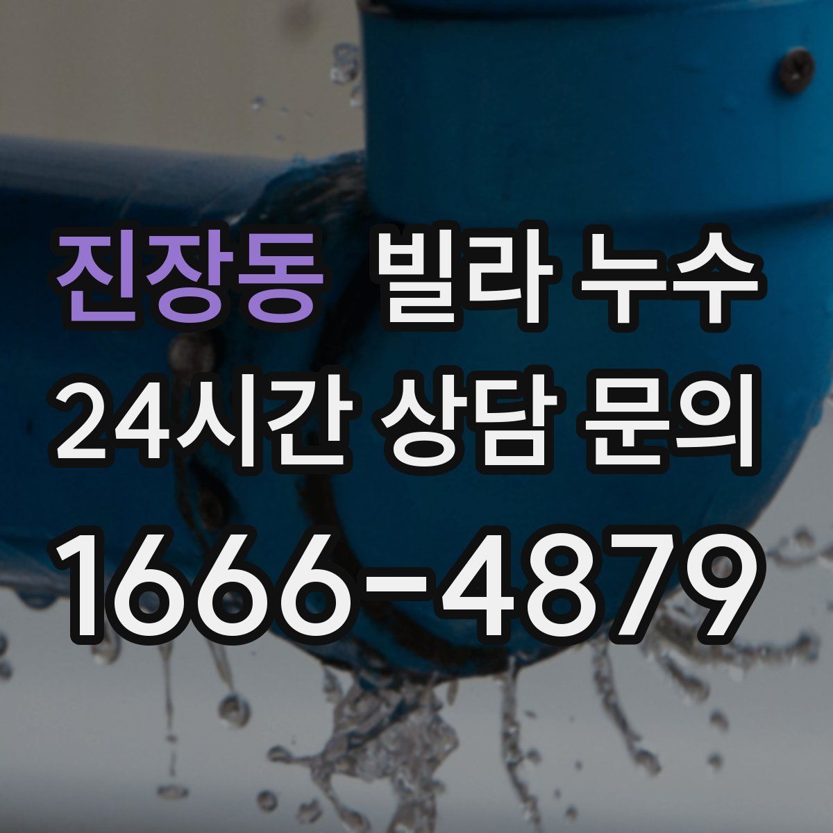 진장동 빌라 누수