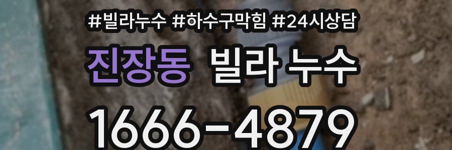 진장동 빌라 누수