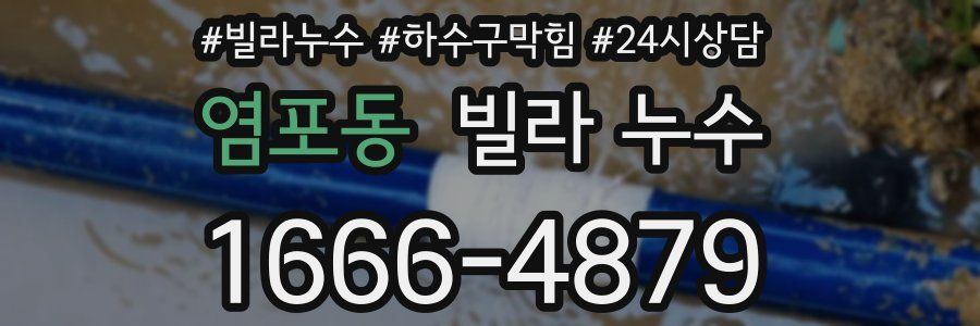 염포동 빌라 누수