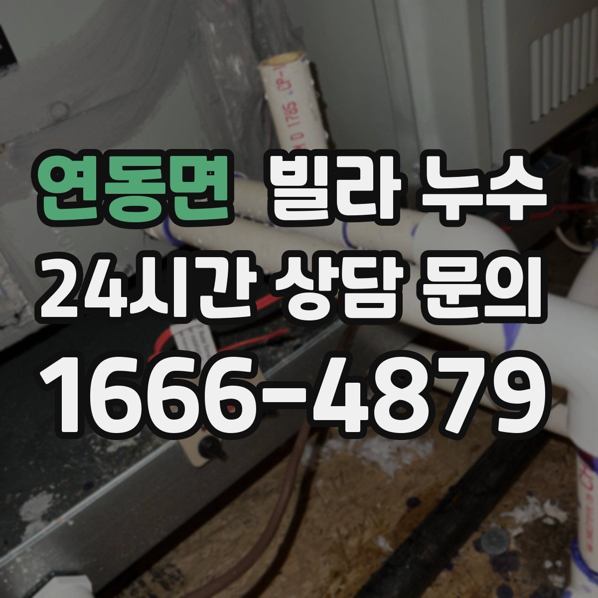 연동면 빌라 누수 작은방 벽지 얼룩이 생기면 점검 포인트