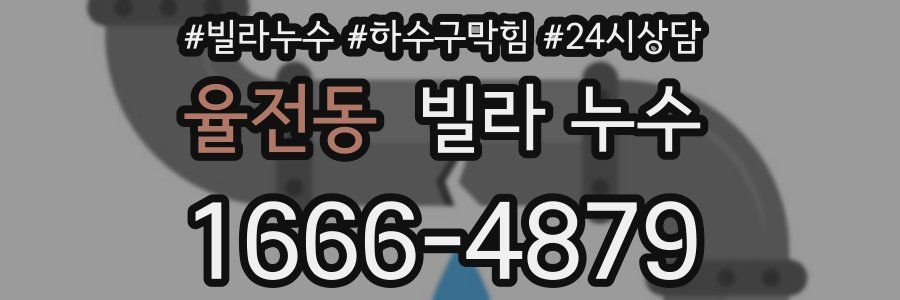 율전동 빌라 누수