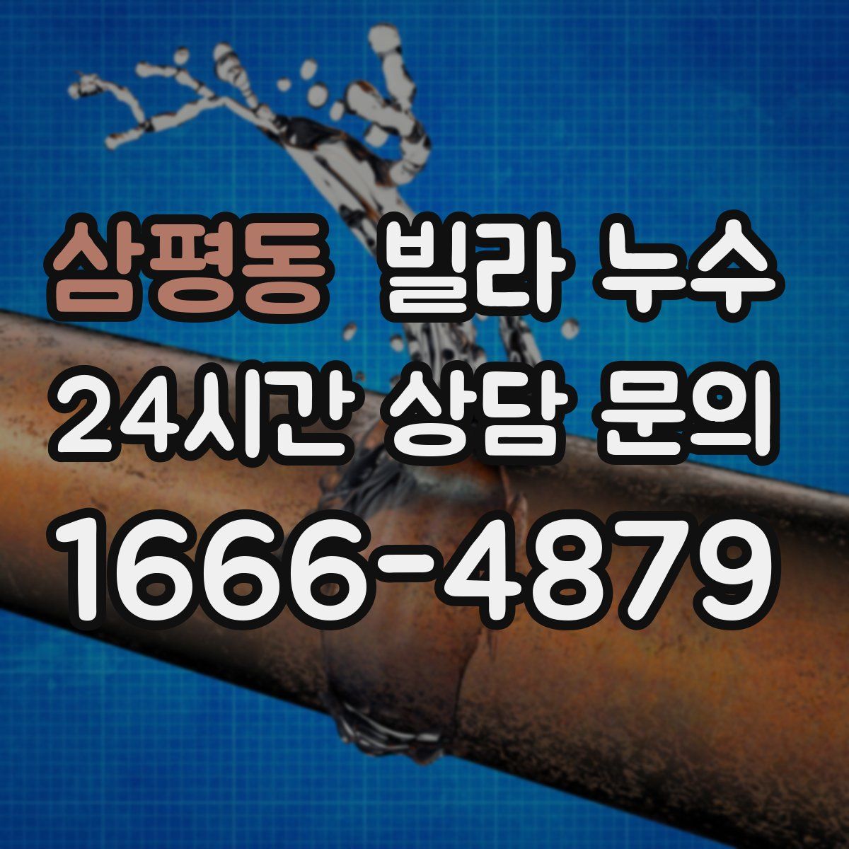 삼평동 빌라 누수