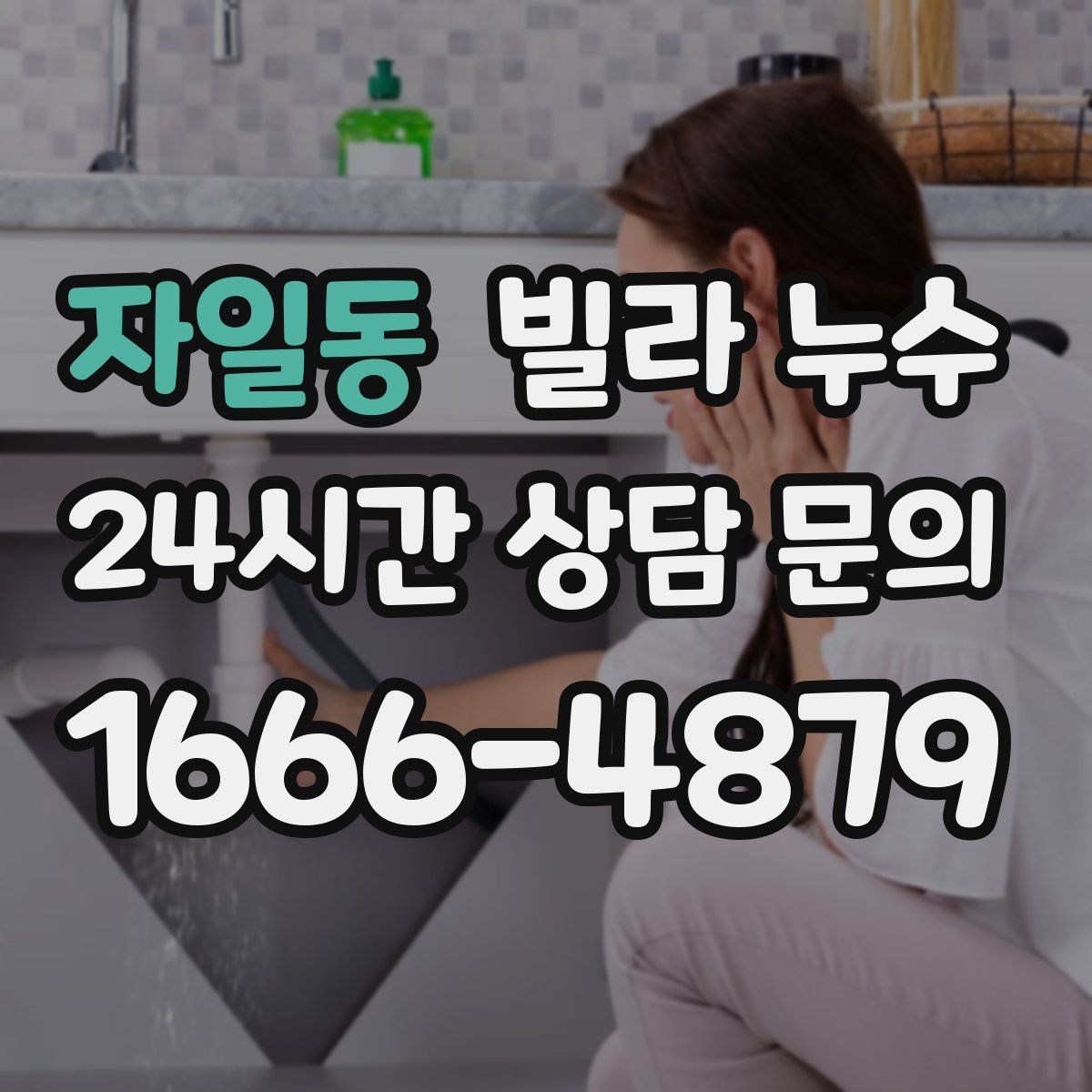 자일동 빌라 누수 배수구 역류가 누수처럼 보일 때
