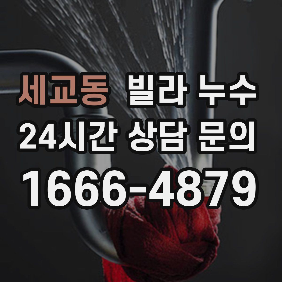 세교동 빌라 누수