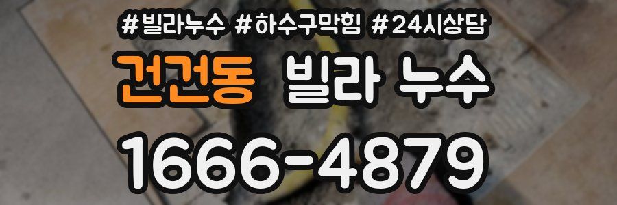 건건동 빌라 누수