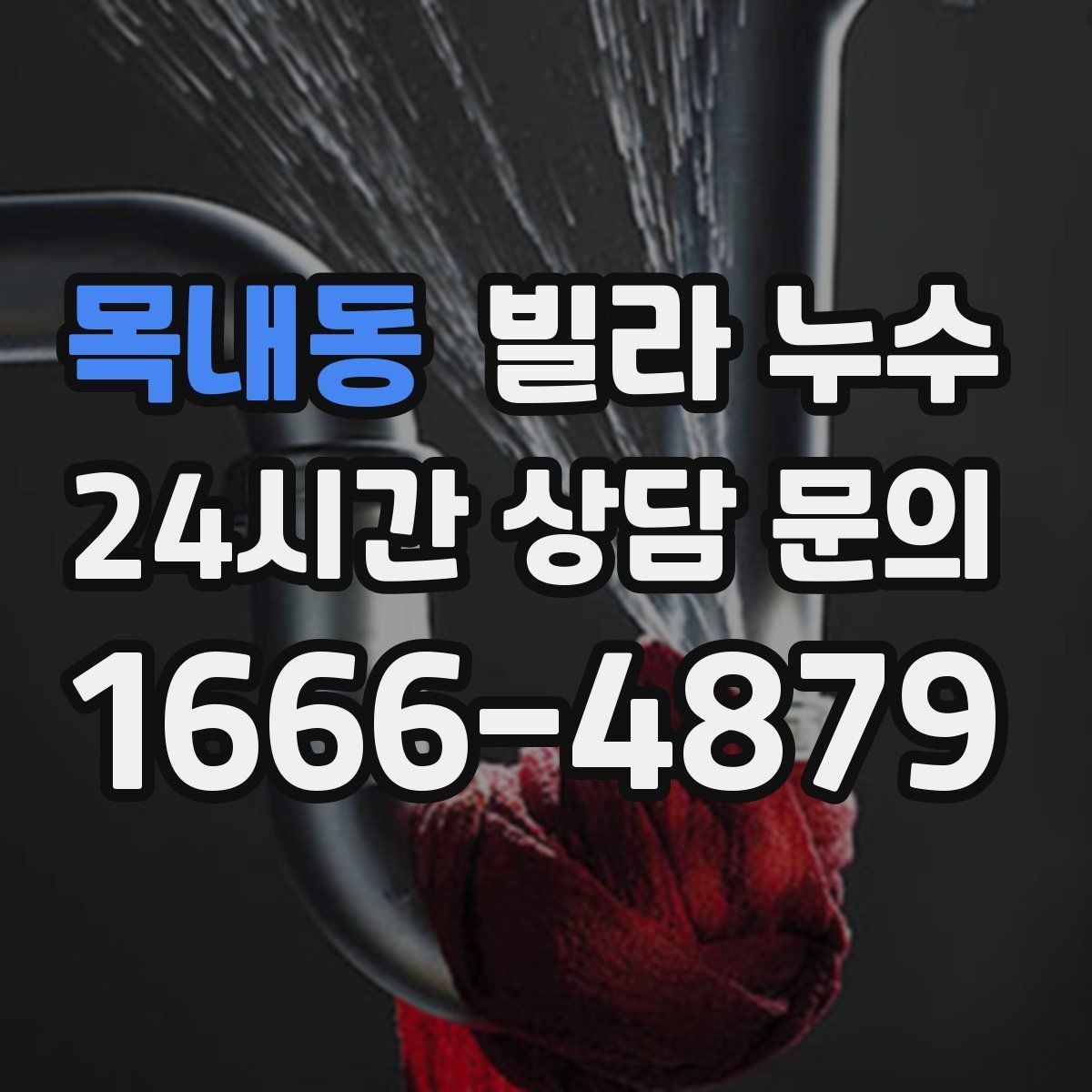 목내동 빌라 누수 외부 유입인지 내부 배관인지 헷갈릴 때