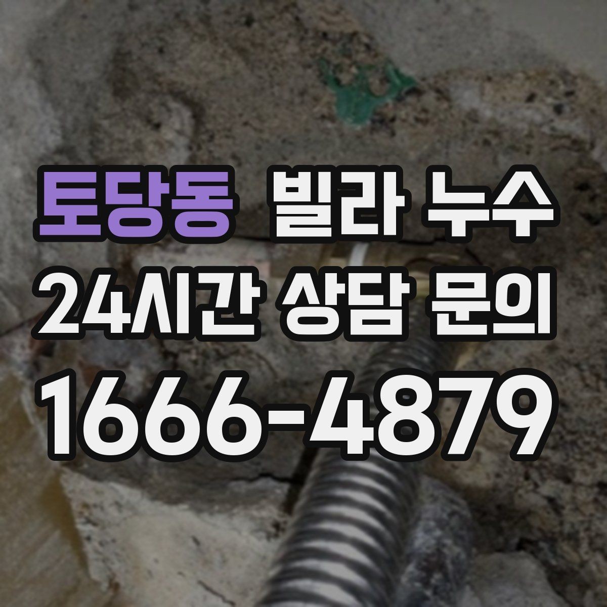 토당동 빌라 누수 섣불리 도배부터 하면 재발할 수 있어요