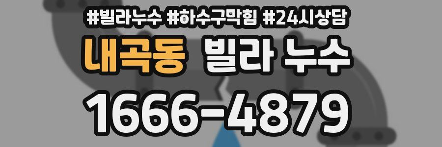 내곡동 빌라 누수