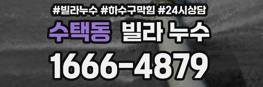 수택동 빌라 누수