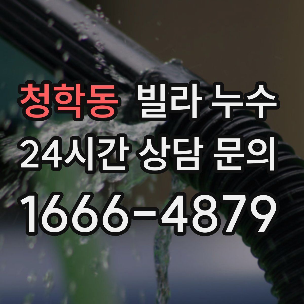 청학동 빌라 누수