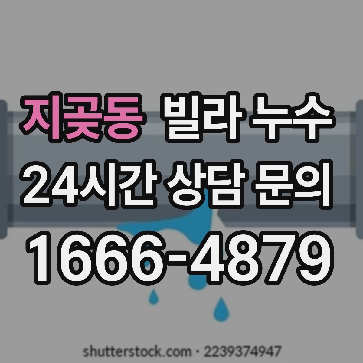 지곶동 빌라 누수