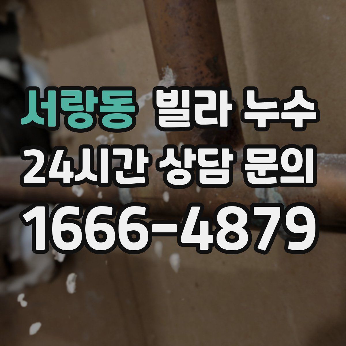 서랑동 빌라 누수