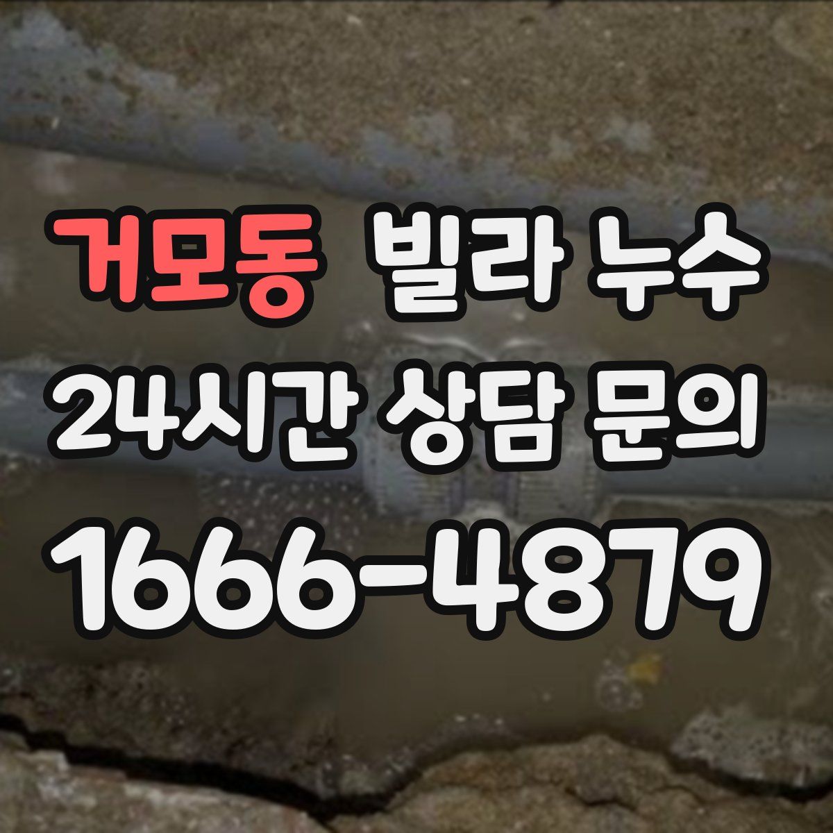 거모동 빌라 누수