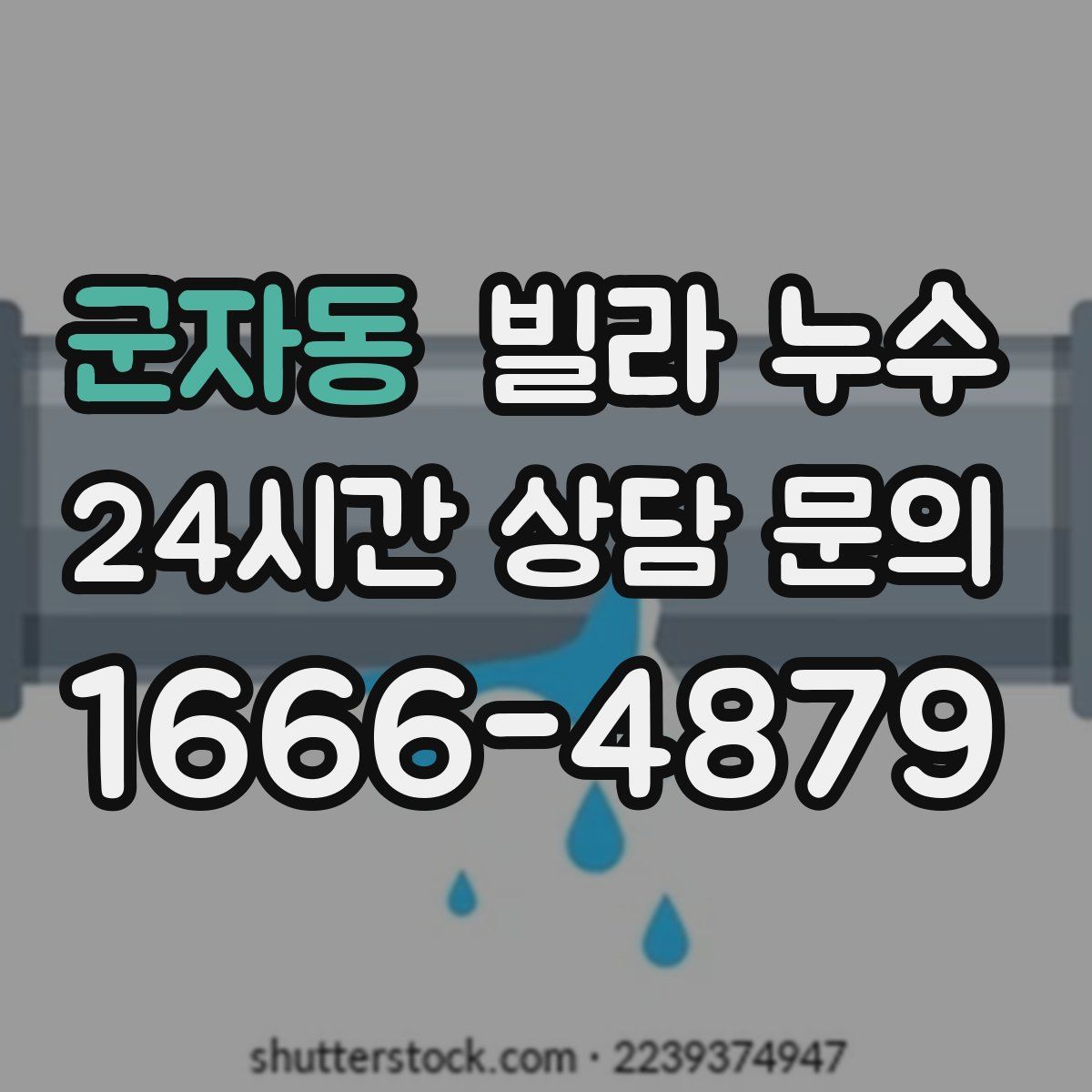 군자동 빌라 누수