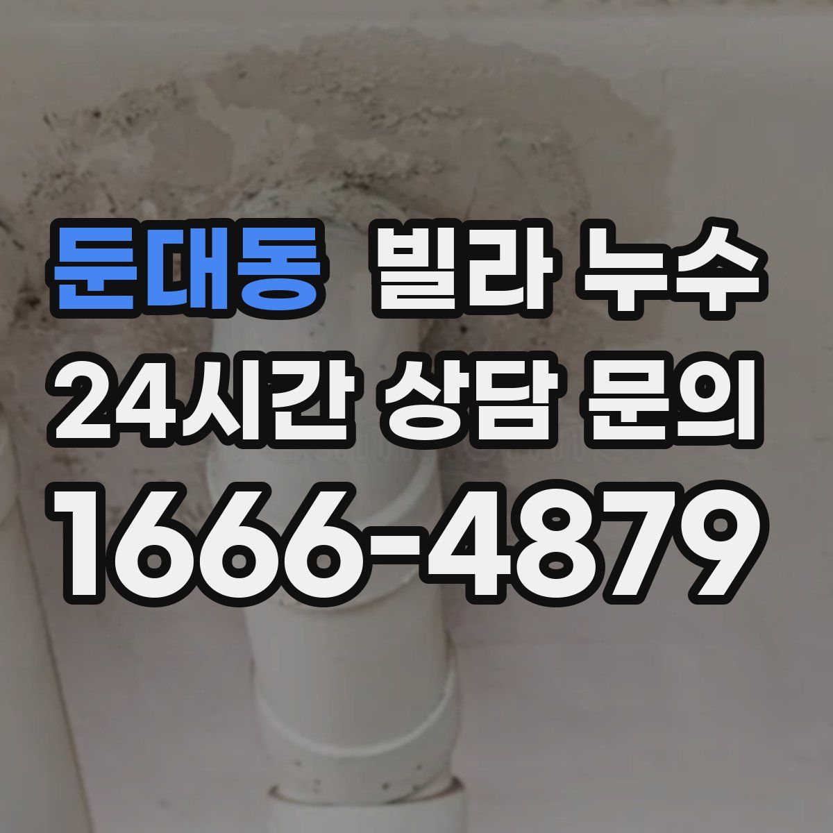 둔대동 빌라 누수