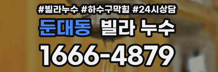 둔대동 빌라 누수