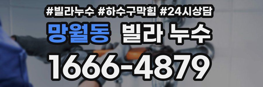 망월동 빌라 누수