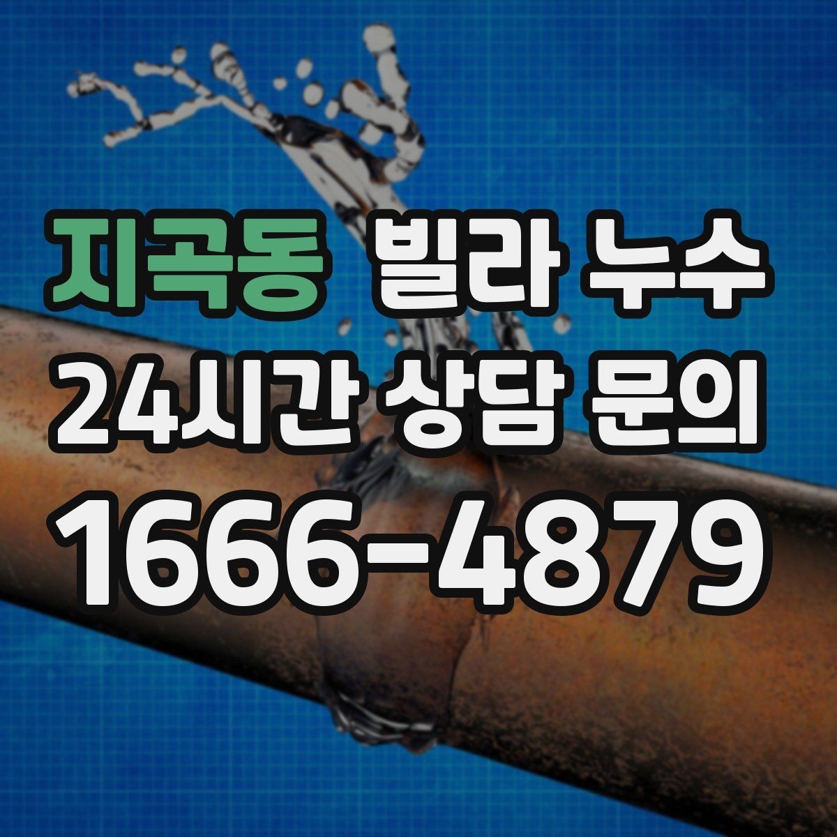 지곡동 빌라 누수 거실 벽이 젖는다면 어디부터 볼까