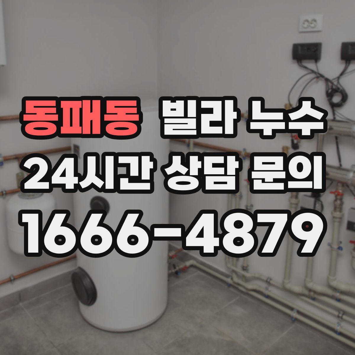 동패동 빌라 누수