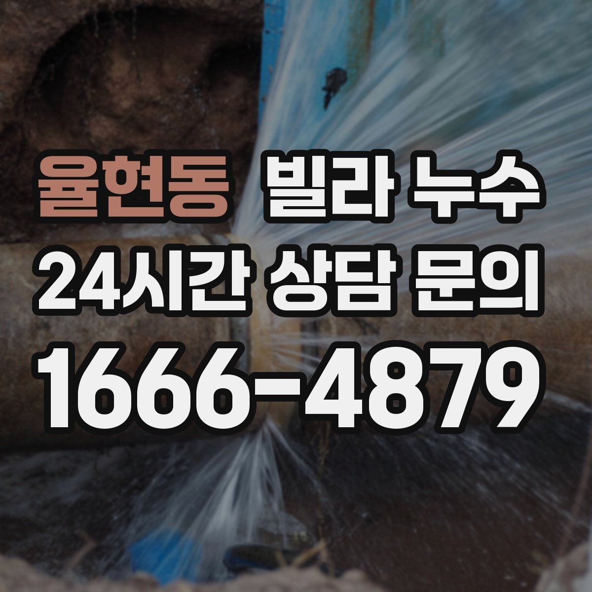 율현동 빌라 누수 누수로 아래층 피해가 커지기 전 대응