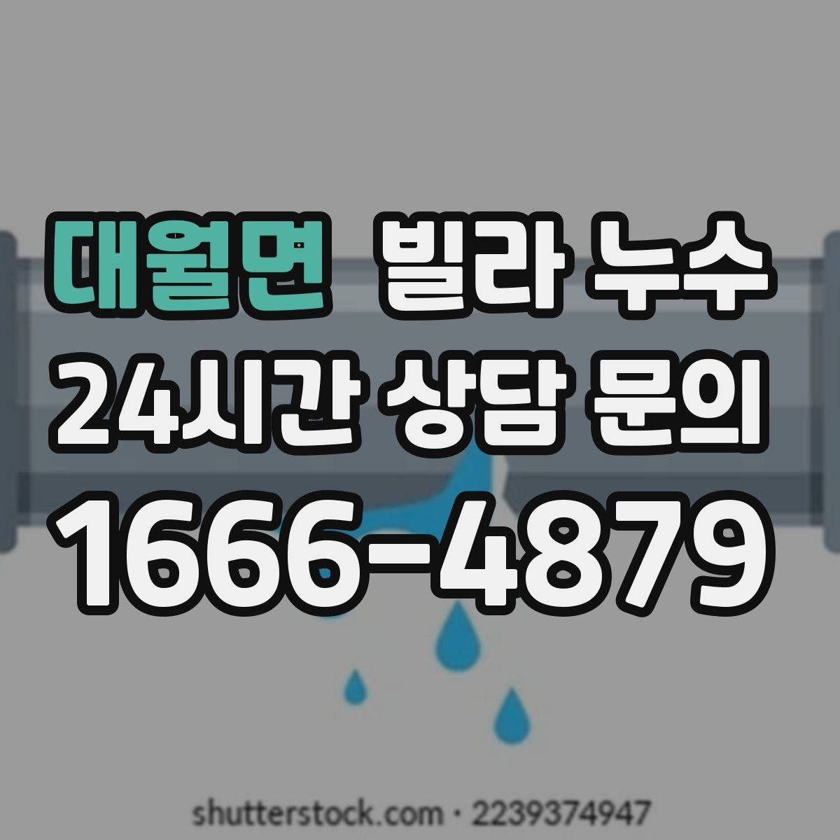 대월면 빌라 누수 주말에만 심해지는 듯 보이면 원인 추적