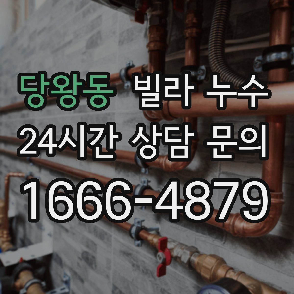 당왕동 빌라 누수