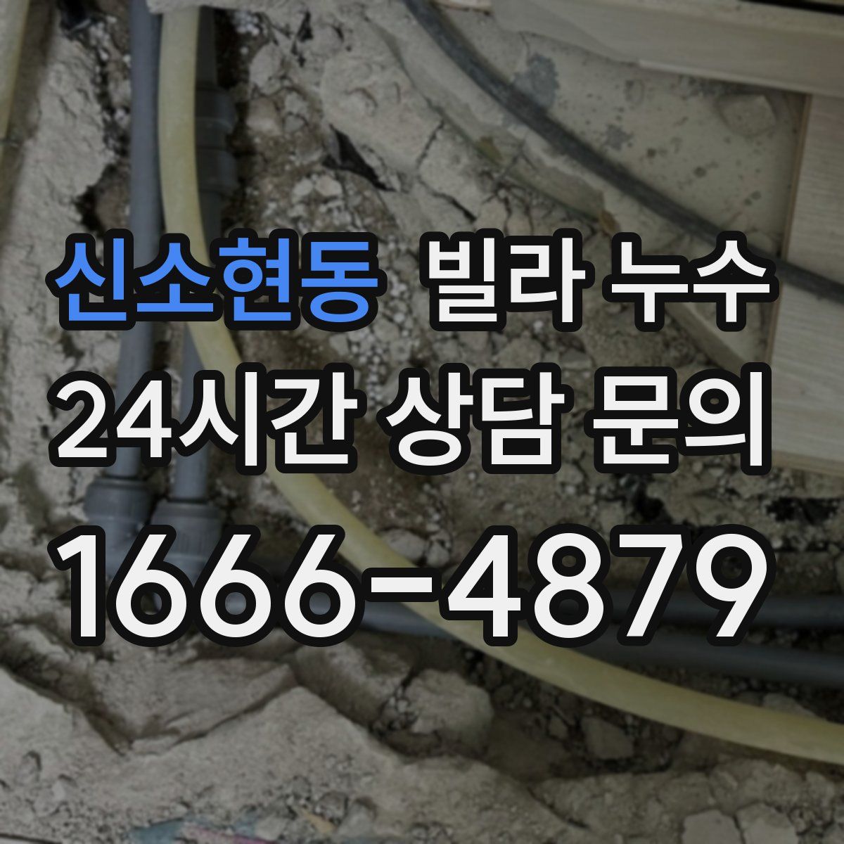 신소현동 빌라 누수