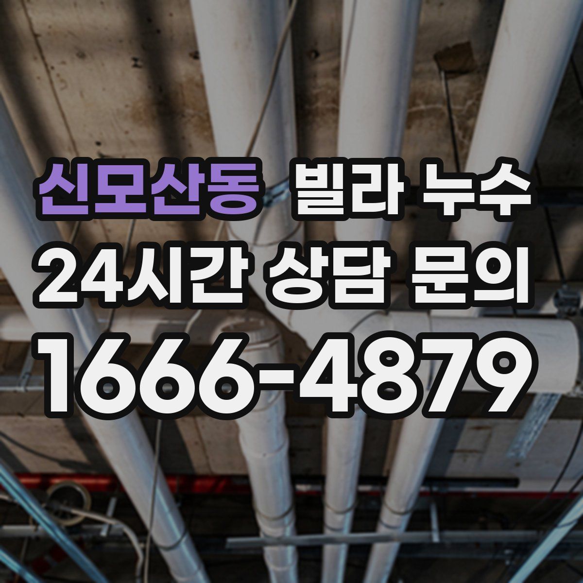 신모산동 빌라 누수