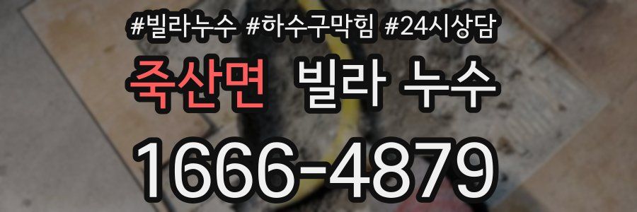 죽산면 빌라 누수