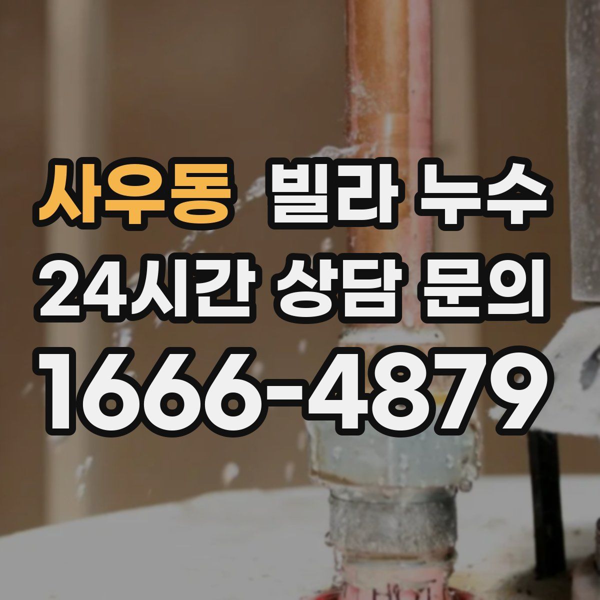 사우동 빌라 누수