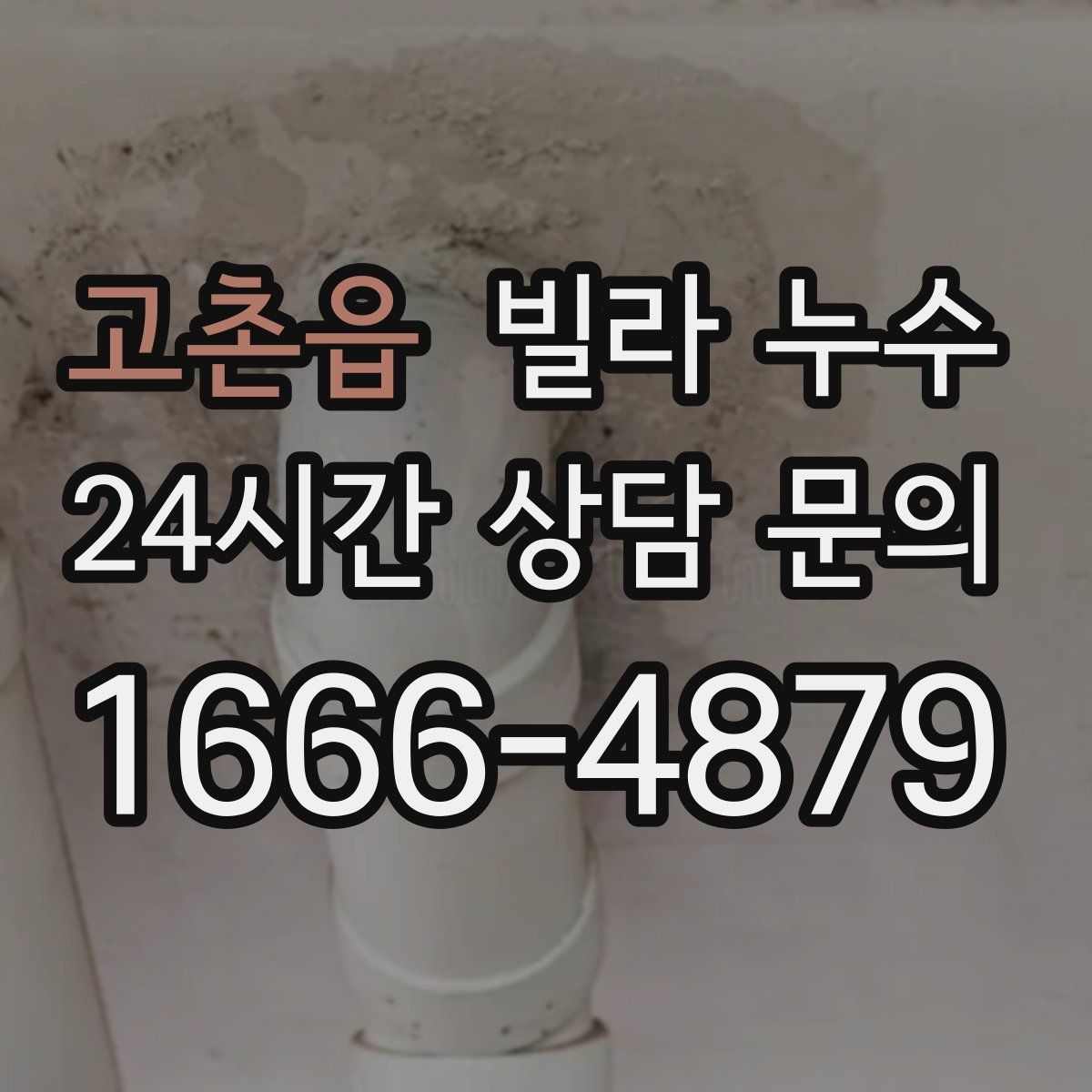 고촌읍 빌라 누수