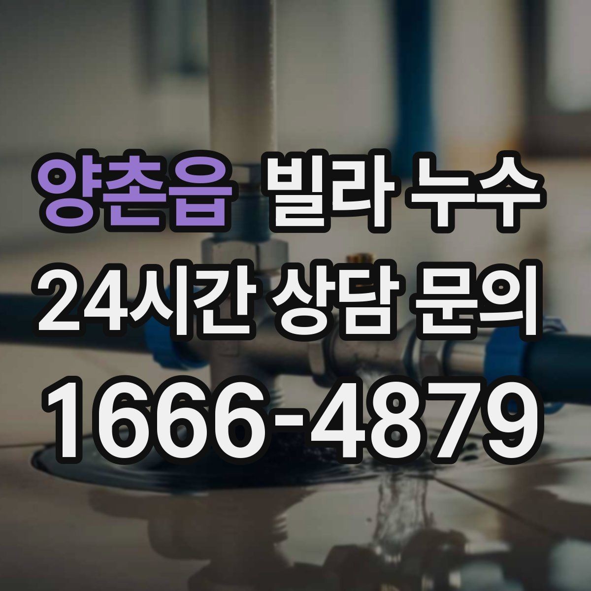 양촌읍 빌라 누수 물받이·비닐 보호로 피해를 줄이는 방법