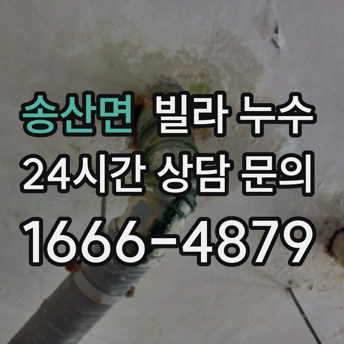 송산면 빌라 누수 누수 해결 후 건조가 중요한 이유