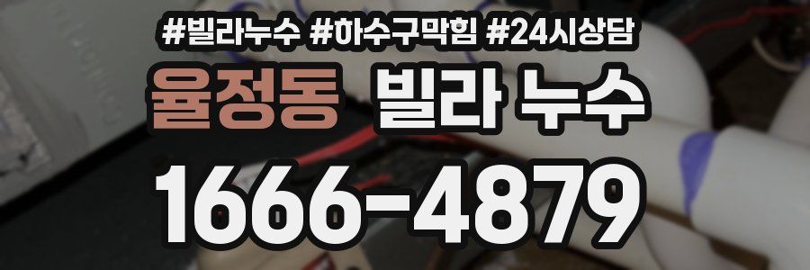 율정동 빌라 누수