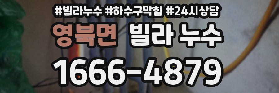 영북면 빌라 누수