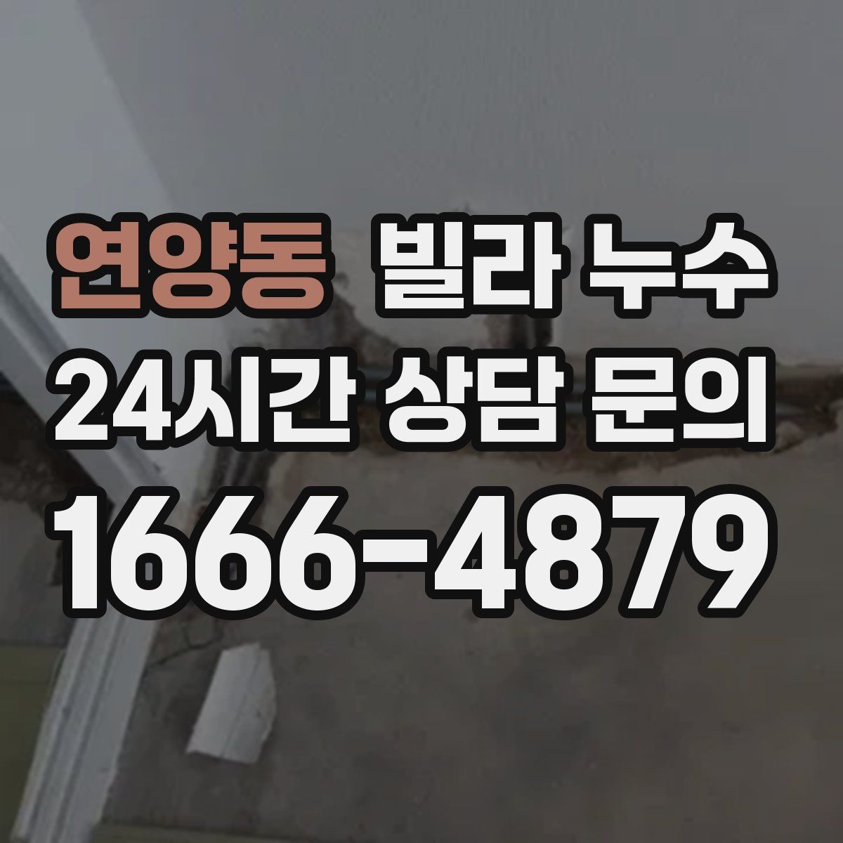 연양동 빌라 누수