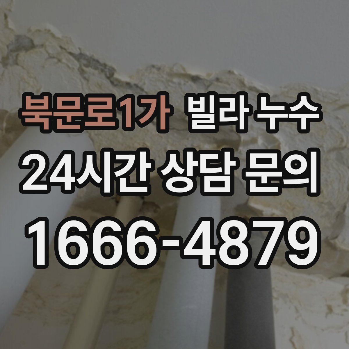 북문로1가 빌라 누수