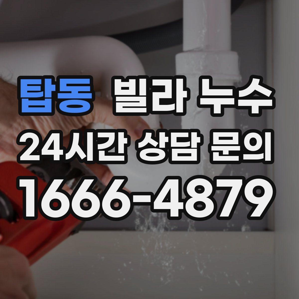 탑동 빌라 누수 벽면 페인트가 부풀면 내부 습기 가능성