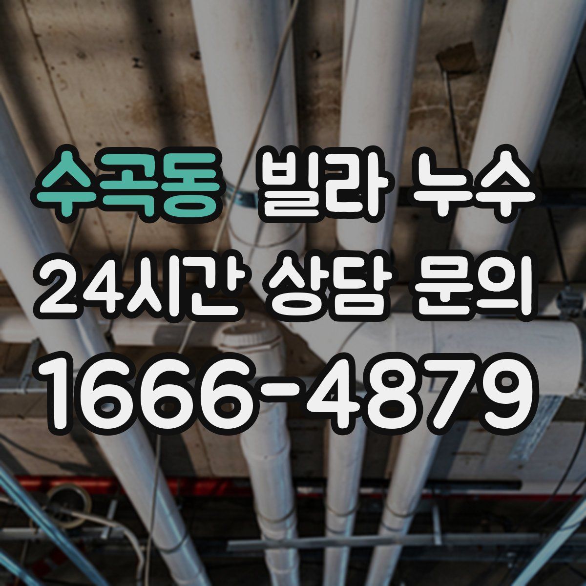 수곡동 빌라 누수