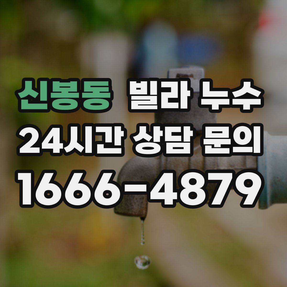 신봉동 빌라 누수