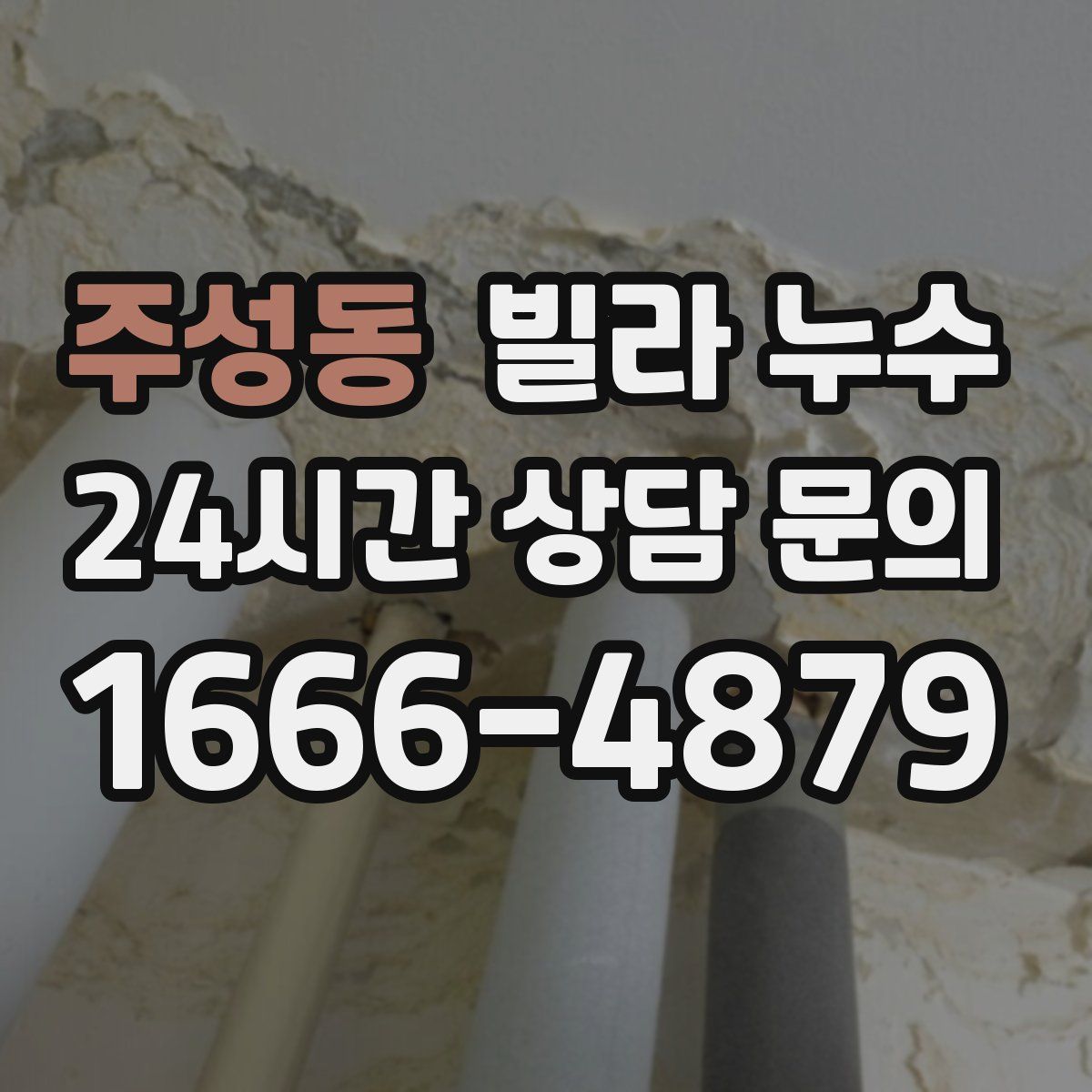 주성동 빌라 누수