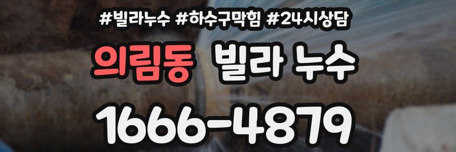 의림동 빌라 누수