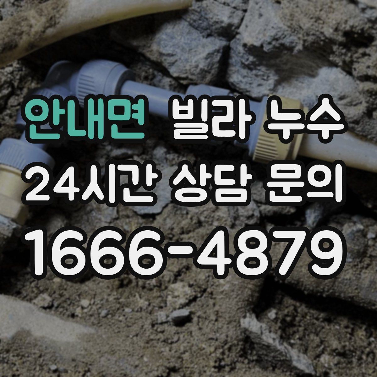 안내면 빌라 누수 벽 모서리 검은 점이 늘면 누수도 의심