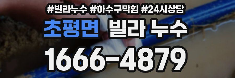 초평면 빌라 누수