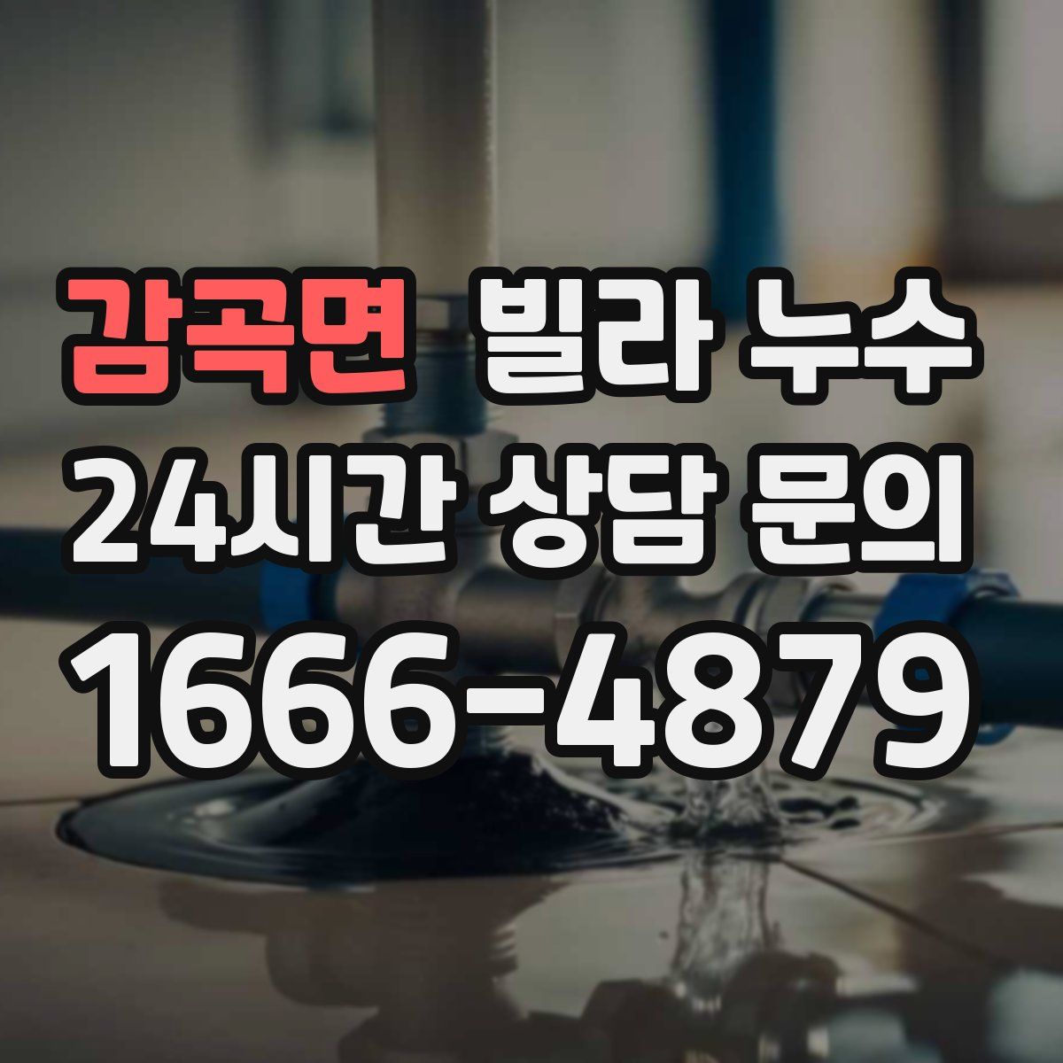 감곡면 빌라 누수