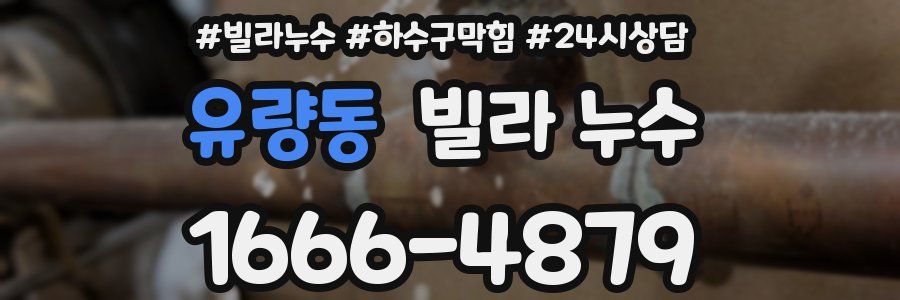 유량동 빌라 누수