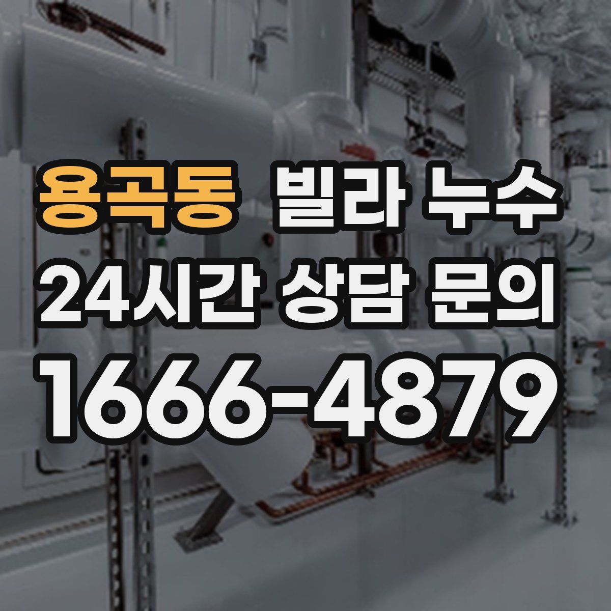 용곡동 빌라 누수