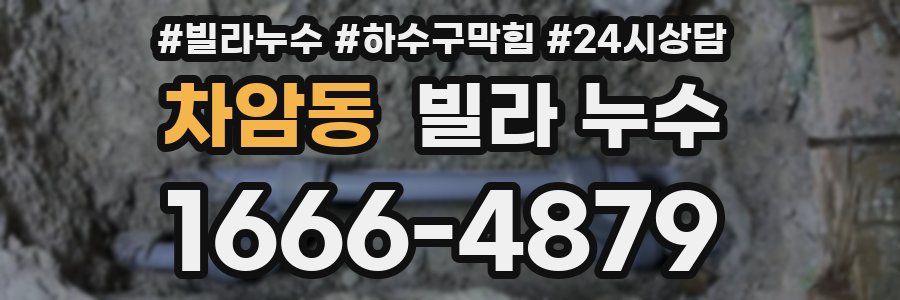 차암동 빌라 누수